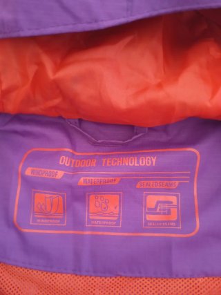 Anrigo Chaqueta Morada y Naranja