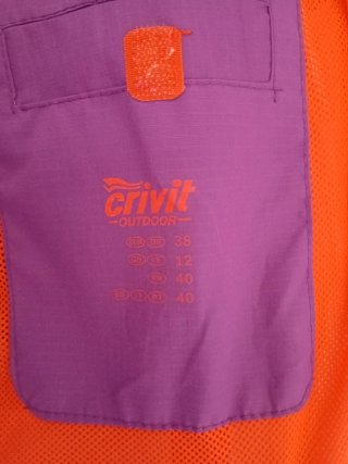 Anrigo Chaqueta Morada y Naranja