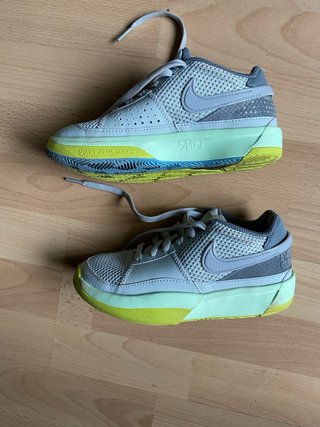 Zapatillas Baloncesto Talla 12 Gris/Amarillo