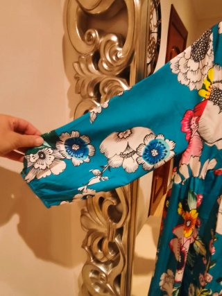 Vestido estampado floral
