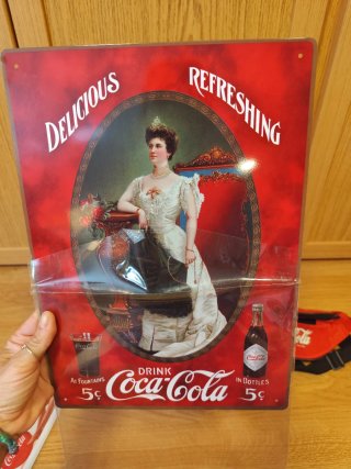 Lote 5 artículos Coca-Cola
