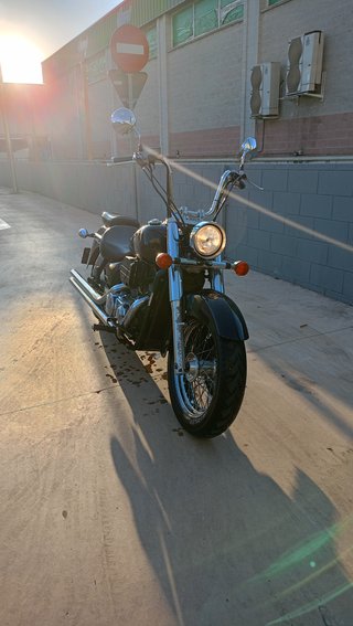 Honda Shadow 750 Negra 2005