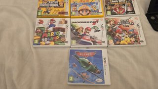 Nintendo 3DS XL Negra + 10 Juegos