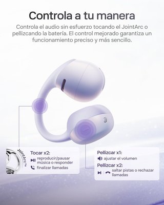 Auriculares SHOKZ OpenDots Air Morado NUEVO