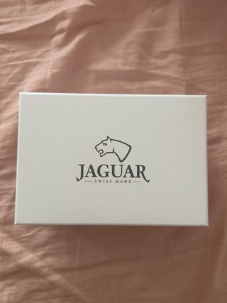 Reloj Jaguar Mujer Plata y Blanco Nuevo