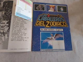 Album I Cavalieri dello Zodiaco Panini ed. 1986