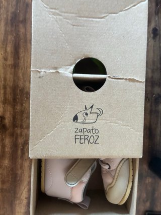 Zapato Feroz Villena Rosa Palo Talla XL