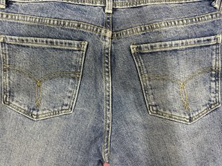 Pantalón vaquero Bershka tiro bajo talla 36
