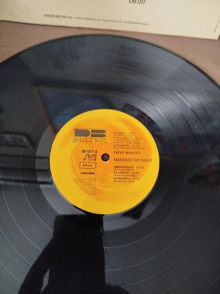 Vinilo Manolo Escobar - Super Manolo