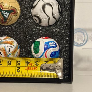 Collezione di 15 mini palloni Mondiali di Calcio