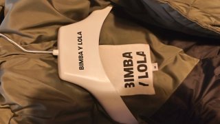 Chaquetón Bimba y Lola verde oliva