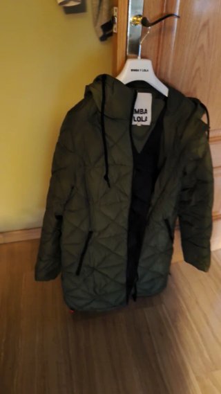 Chaquetón Bimba y Lola verde oliva