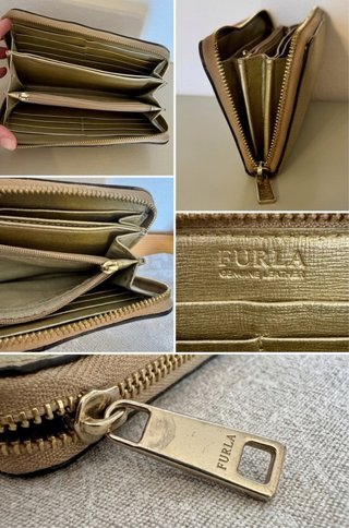 Furla Portafoglio donna Babylon XL Pelle Champagne