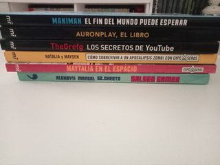 libros youtubers The Grefg Auronplay Makiman....