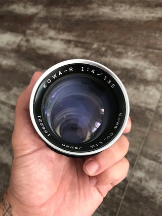 Kowa 85mm f/2.8 para Kowa Six + Estuche