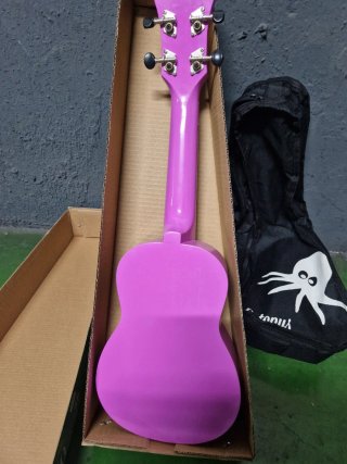 Ukelele Octopus Rosa Soprano