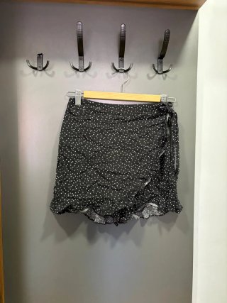 Falda corta estampada