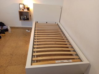 Cama IKEA MALM 90x200 + Somier