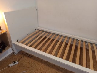 Cama IKEA MALM 90x200 + Somier