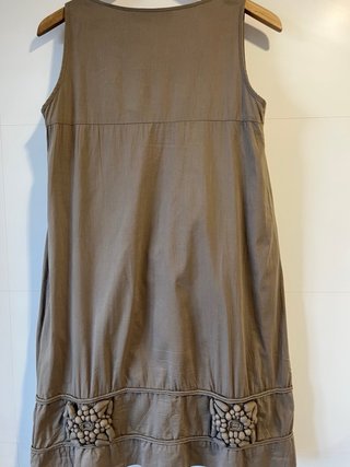 Vestido Cold Alaska Talla L Beige