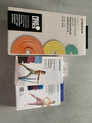 Pack 3 Bandas Elásticas Glúteos DOMYOS