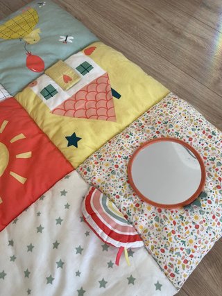 Alfombra de actividades para bebé Vertbaudet