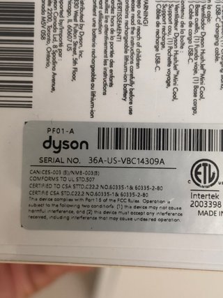 Dyson HushJet Mini Cool Ventilador