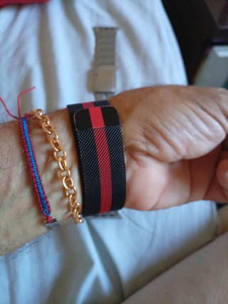 2 Correas Apple Watch Imán Cierre