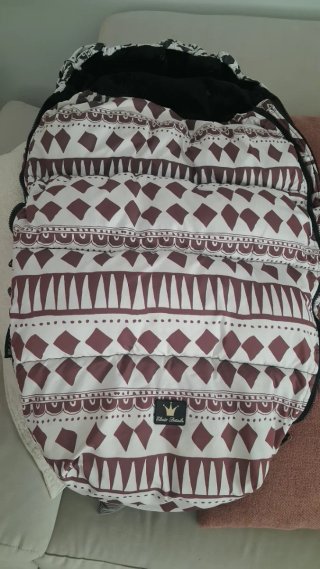 Saco de silla de bebé con estampado tribal
