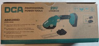 Tijera cortacésped y cortasetos DCA 20V 2 en 1.-