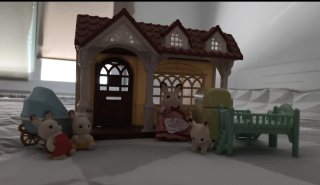 Casita Sylvanian y figuras