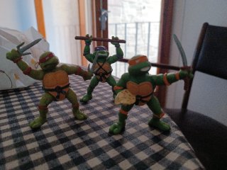 Figuras Tortugas Ninja