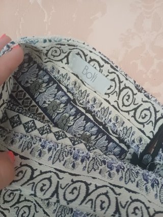 Pantalón corto estampado étnico