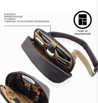 XDDesign Bobby Sling Mochila Gris