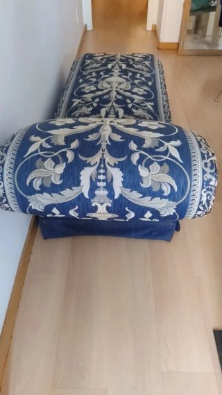 Chaiselongue antigua tela