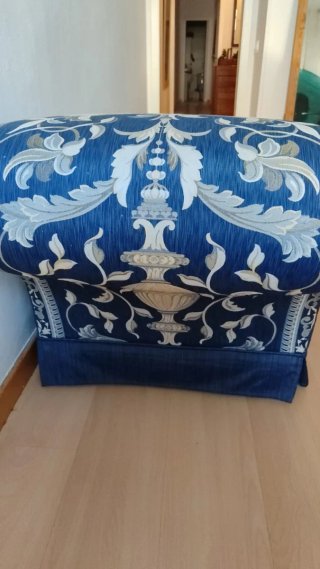 Chaiselongue antigua tela