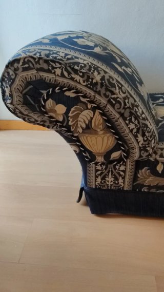 Chaiselongue antigua tela