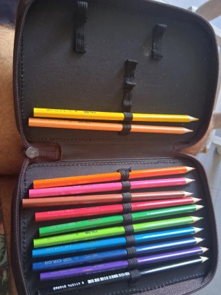 Estuche Milan con rotuladores