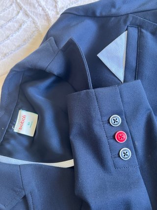 Traje azul Boboli niño 10 años