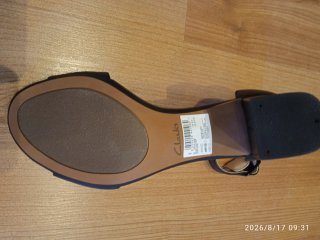 Sandalias Geox Negras Sin Estrenar