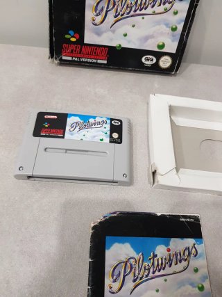 Pilotwings Super Nintendo snes boxato completo