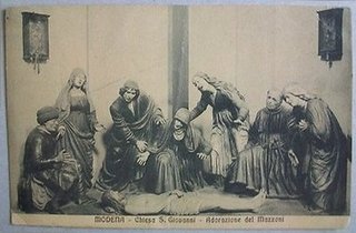 MODENA: Chiesa S.Giovanni - Adorazione del Mazzoni