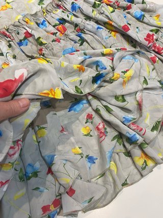 262 Traje de flamenca estampado floral