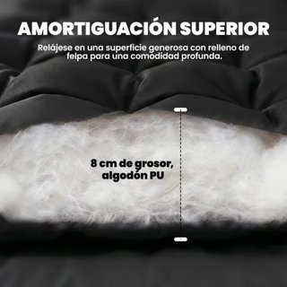 Colchón portátil de tela