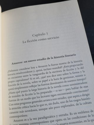 La novela en la era de Amazon