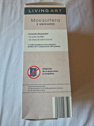 Mosquiteras 130x150 cm (2 unidades)
