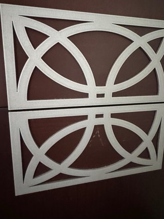 Estantería wengue y plata