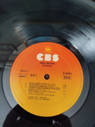 Vinilo Ana Belén - Géminis
