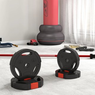 Juego 6 Discos Pesas 2x5kg 2x2.5kg 2x10kg