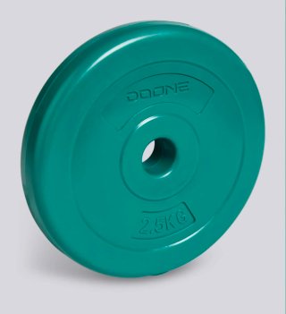 4 Discos Pesas 2.5 kg Verdes